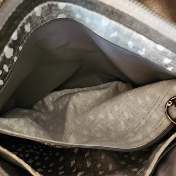 Rough and Tumble VVGUC Medium Open Pocket Hobo windso/Redwood - Picture 6 of 13